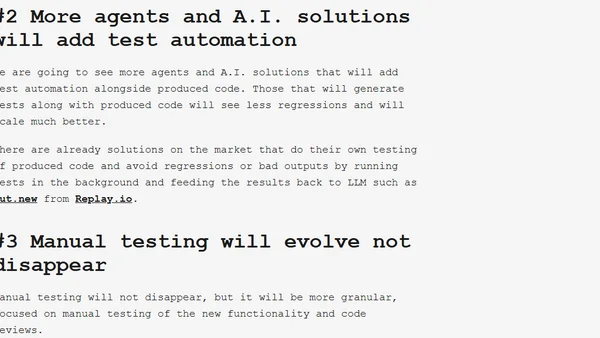 Testing Will Become More Important, Not Less