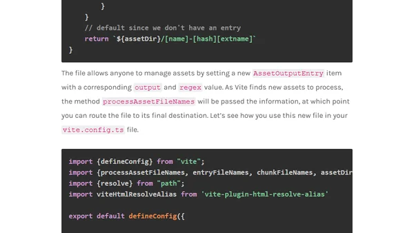 Manage Vite Assets Like A Pro