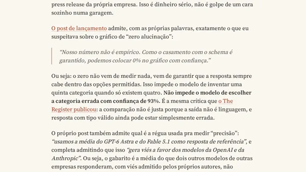 Por que coisas como TypeSafe IA não me interessam