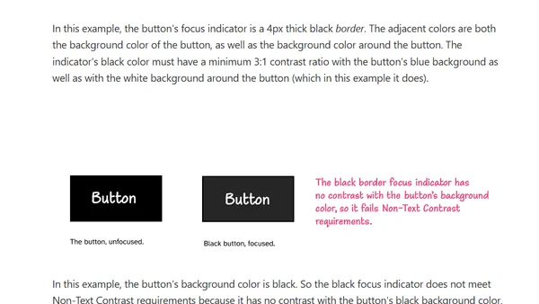 A guide to designing accessible, WCAG-conformant focus indicators