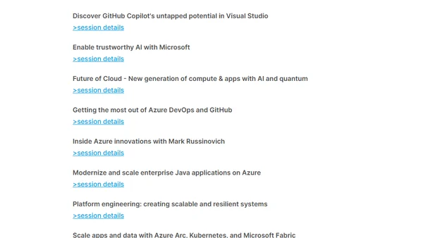 Best Microsoft Ignite 2024 sessions for ANZ developers
