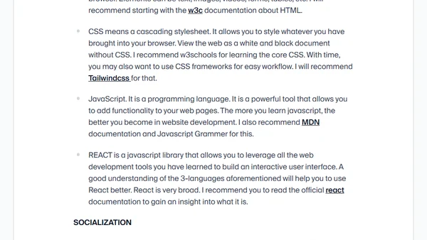 A Beginner Path To Becoming A FrontEnd Web Developer