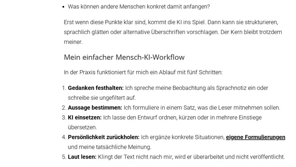 KI-Texte auf LinkedIn: Warum perfekte Beiträge oft niemanden mehr berühren