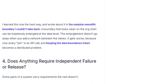 Should You Split That Into Microservices? Ask These 5 Questions First