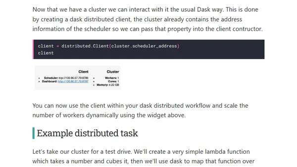 Instant access to auto-scaling personal Python clusters