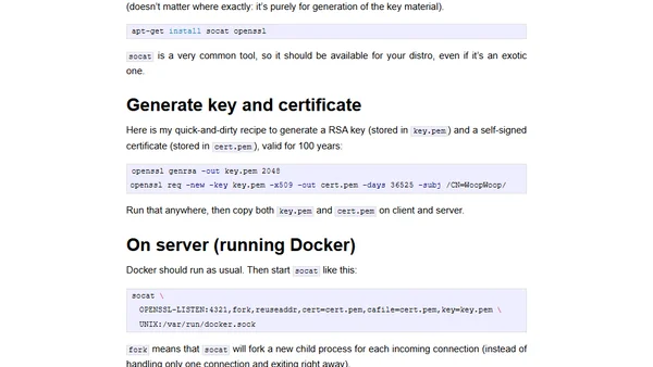 Securing Docker in the wild
