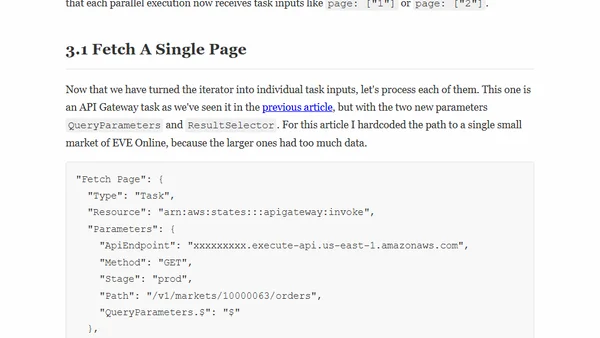 Advanced Data Downloading With AWS Step Functions