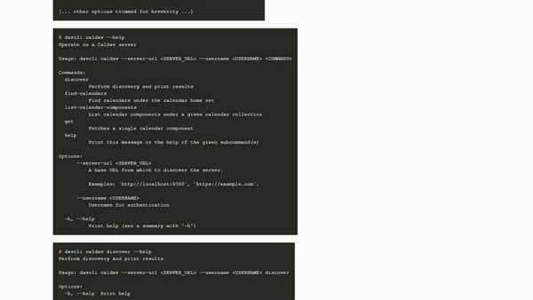 Introducing davcli