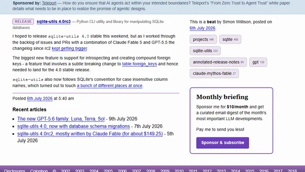 sqlite-utils 4.0rc3