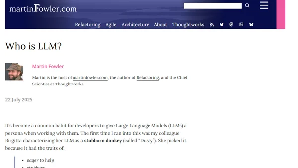 Who is LLM