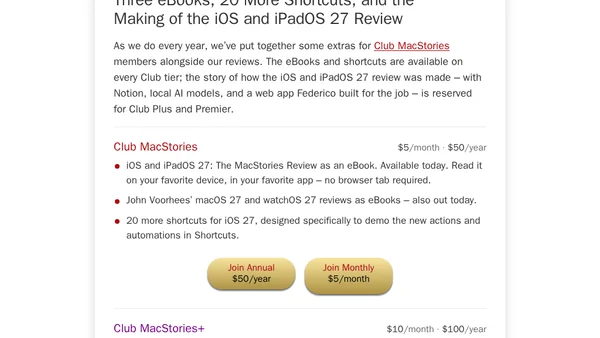 macOS 27: The MacStories Review