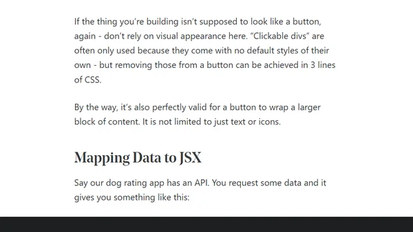 Semantic JSX