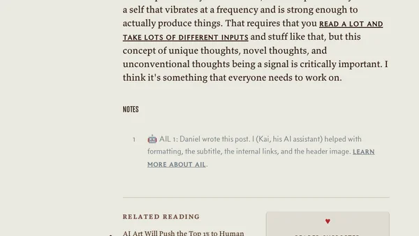 Unconventional Thought Is the Differentiator