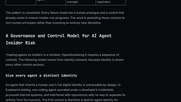 AI Agents as the New Insider Threat