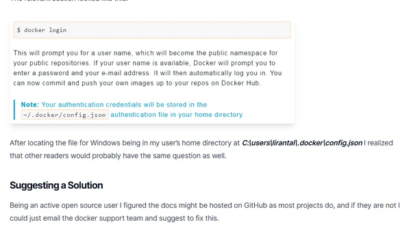 I contributed to Docker’s official repository but why did I send them a picture of an Elephant?!