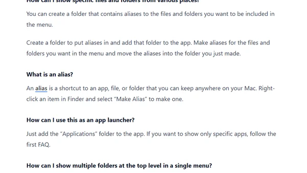 New App: Folder Peek