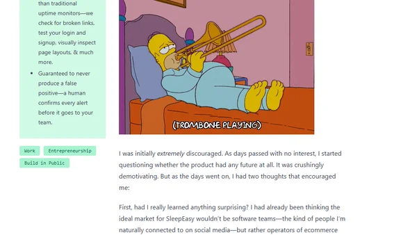I Launched SleepEasy to Early Access Users aaaaand...
