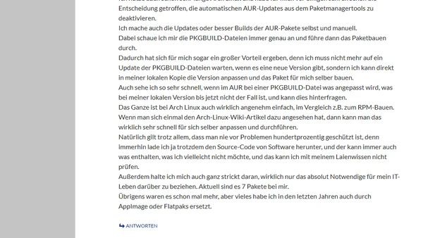Lehren aus dem AUR-Angriff