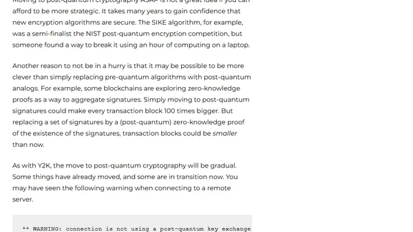 Quantum Y2K