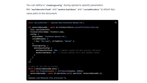 Gemini API File Search: A Web Developer Tutorial