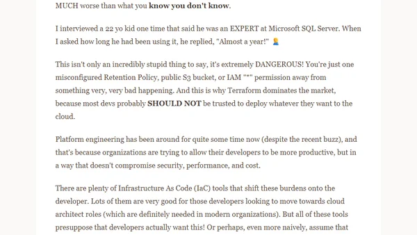 I love serverless, but it got something dramatically wrong