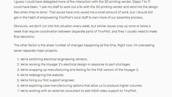 TinyPilot: Month 19