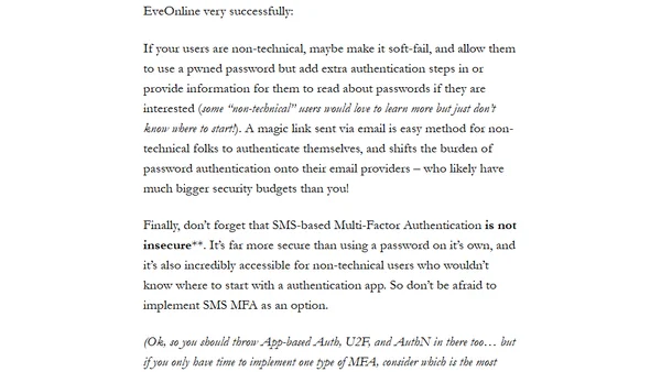 Should You Block Compromised Passwords?