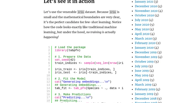 The Magic of In-Context Learning (ICL): When Your Model Already Knows Your Data
