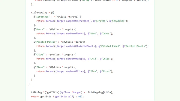 Refactoring tricks