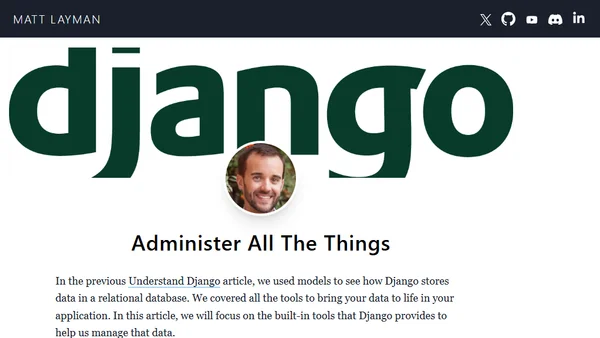 Administer All The Things