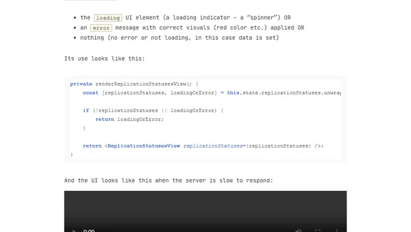 Coding pattern: preventing the use of '0 results' as a loading indicator