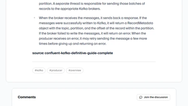 Kafka Producer Overview