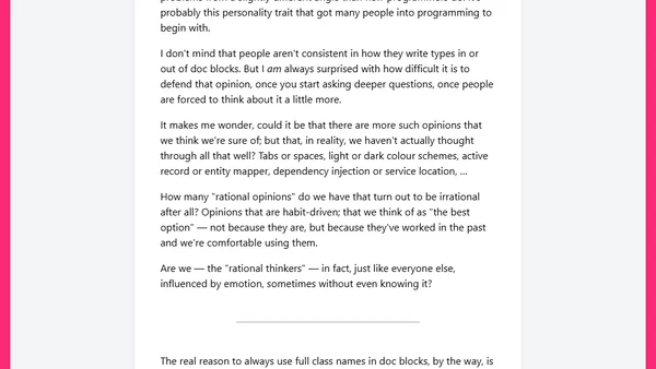 Rational thinking