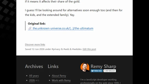 The “Nude” Ultimatum: Privacy Is Dead - The Unknown Universe [link]