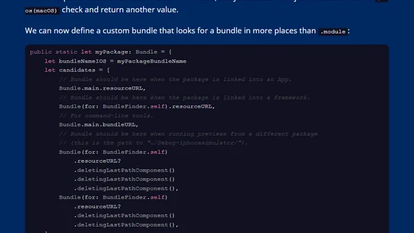 Making Swift package assets work in SwiftUI previews