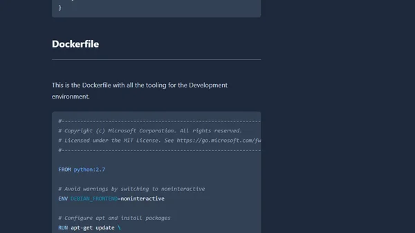 Visual Studio Code Remote Containers: Azure Blockchain
