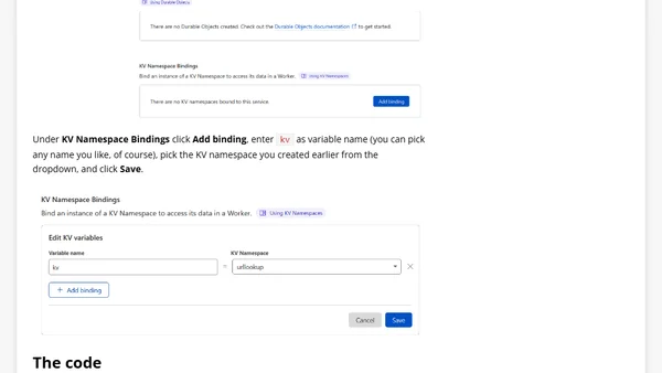 Building a URL shortener in 12 lines of code using Cloudflare Workers