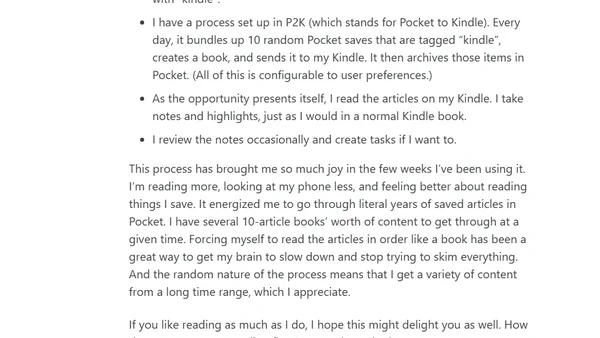 My New Reading Workflow