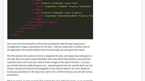 [WPF] Creating parameterized styles with attached properties