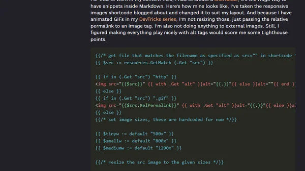 How To Add Image Processing to Your Hugo Website and Improve Performance
