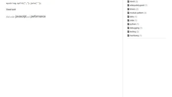 JS Find-and-Replace with Split/Join