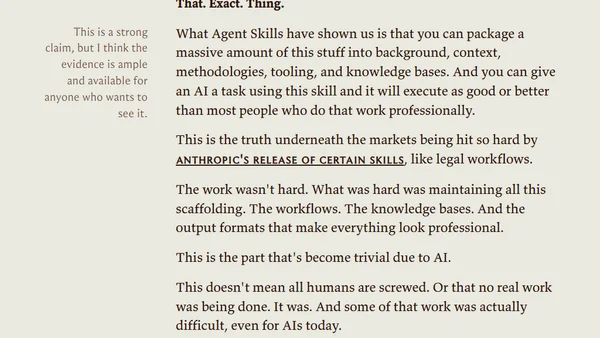 AI Unmasked Our Work as Scaffolding