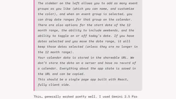 PocketCal Build Log