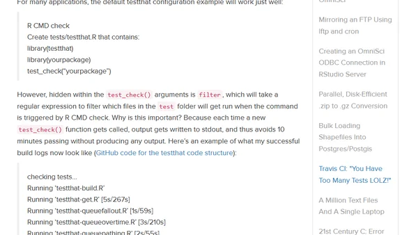 Travis CI: "You Have Too Many Tests LOLZ!"