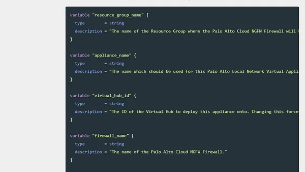 Palo Alto Cloud NGFW SCM Deployment with Terraform