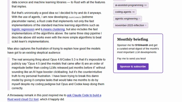 An AI agent coding skeptic tries AI agent coding, in excessive detail