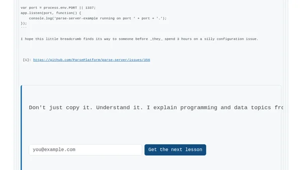 FIX – Query in Parse Cloud Code Returns Unauthorized Error