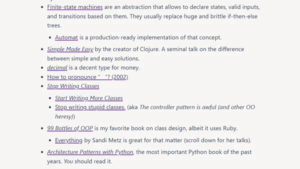 Classy Abstractions