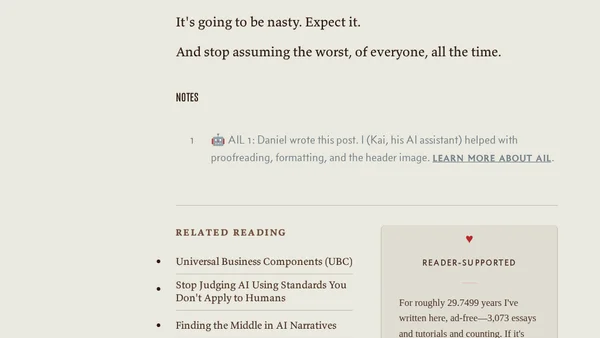 An Unemotional Analysis of This AI Regulation Situation
