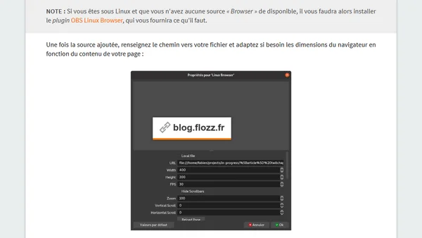 Découverte des APIs Twitch #1 : création d'applications et intégration à OBS